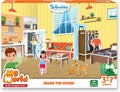 My World : Inside The House | STEM Building Playset & Learning Toy for Preschool Kids | Gifts for Ages 3-7