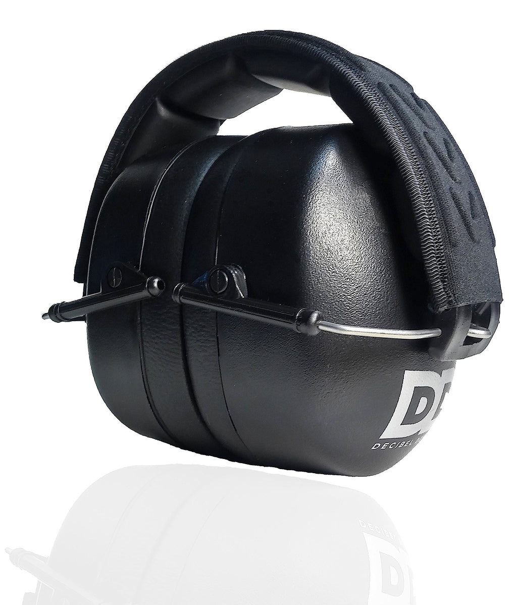 Ear Protection, 37 dB NRR Ear Muffs (BLACK)