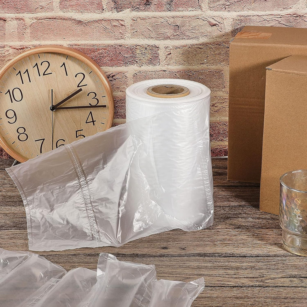 Pillow Cushion Film Roll, Cut-to-length, Independent Bubble Columns, 3000 Count Inflatable Wrap Air Bags Void Filler