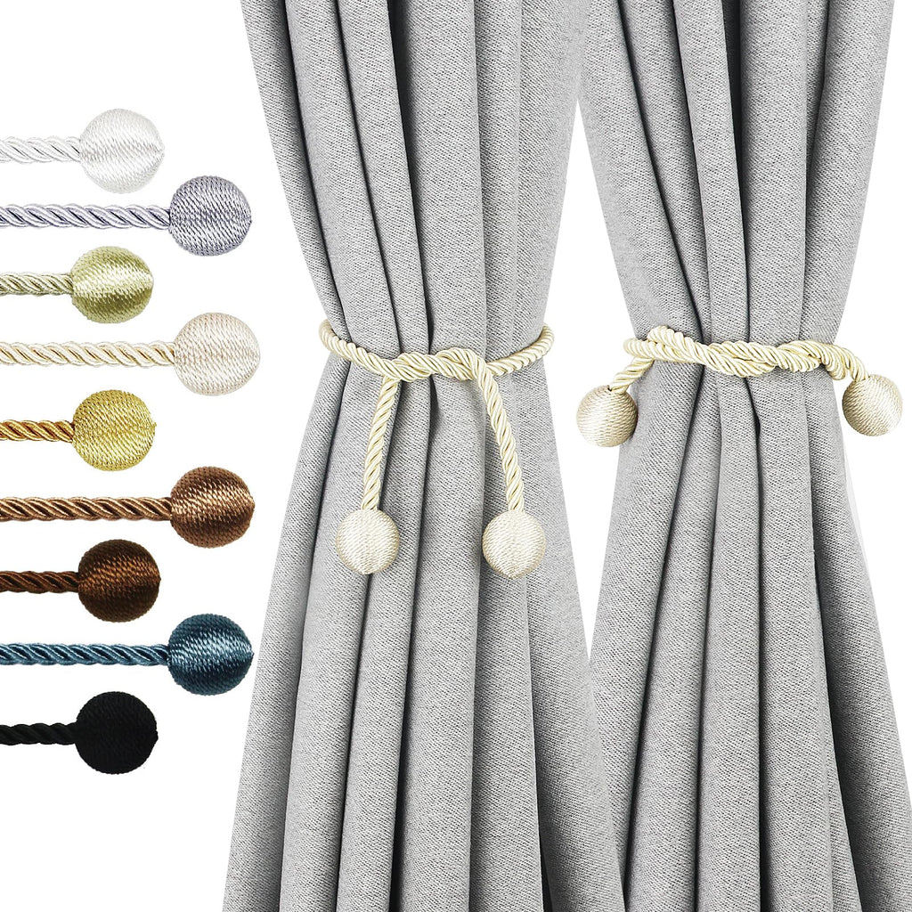 Curtain Tiebacks Outdoor Decorative Rope Tie Backs Drape Holdbacks Nieffeiy