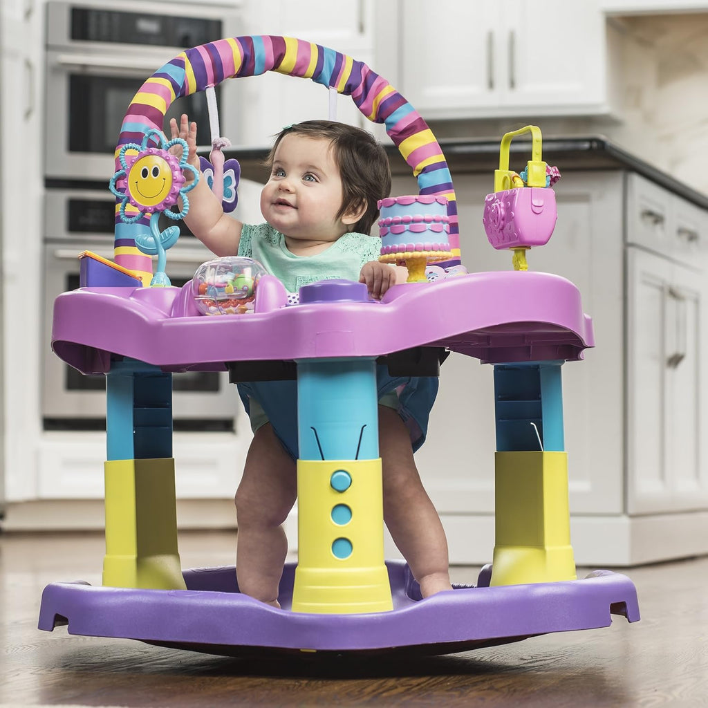 Exersaucer Bouncing Activity Saucer, Sweet Tea Party