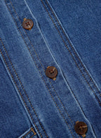 Womens Jean Jacket Denim Oversized Button Down Denim Jackets Coat
