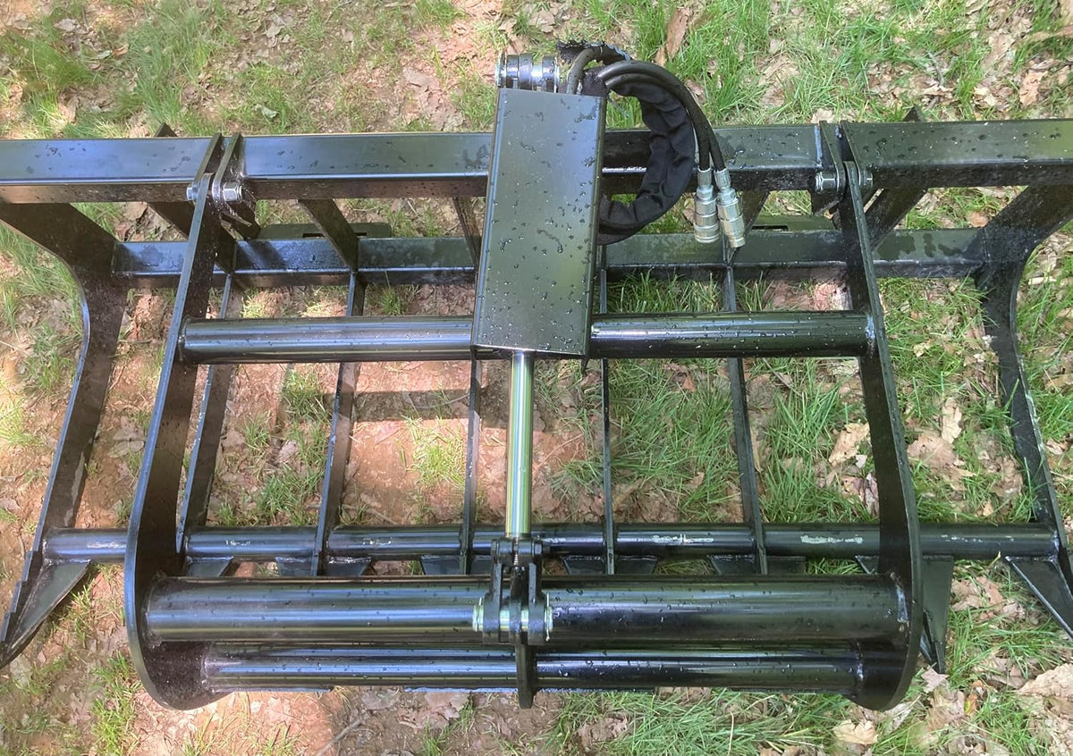 66" Root Grapple for Skid Steer/Tractor-Brush Grapple | Skid Steer Mount Material Handling Attachment