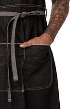 Bronx Bib Apron with Scoop Neck
