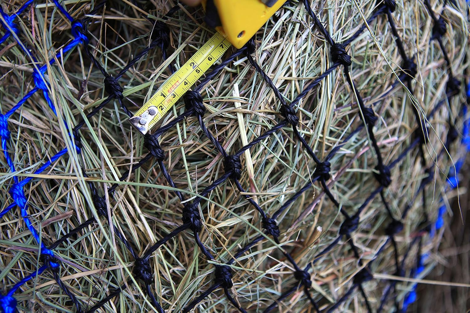 Deluxe Slow hay Feeder hay nets, 1-3/4" Feeding Holes, Horse Supplies hay Bags for Horses, Goats