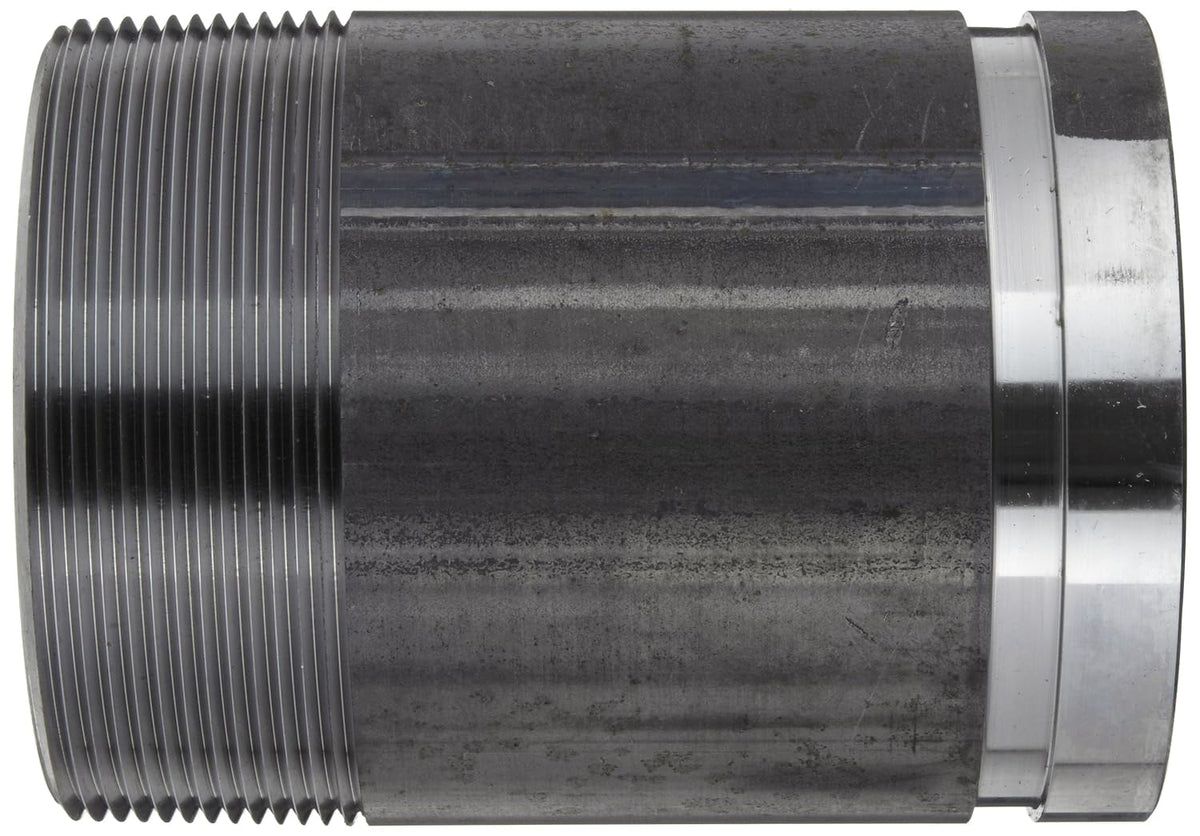 Dixon A714 Carbon Steel Pipe and Welding Fitting, Long Pipe Style Nipple, 4" Grooved End x 6" End to End