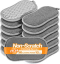 Multi-Purpose Dish Sponges Kitchen, Dual-Sided Non Scratch Scrub Sponges