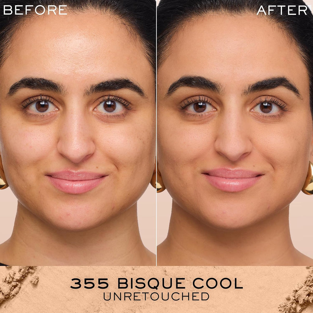Dual Finish Longwear Powder Foundation - Natural Matte Finish | Pressed Powder Foundation for Sheer-to-Full Coverage