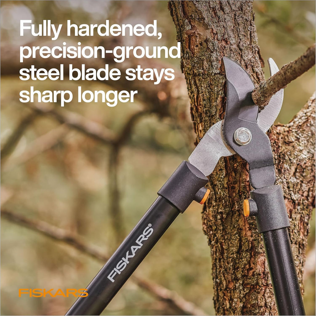 28" Loppers for Tree Trimming, Heavy Duty, Rust-Resistant Sharp Bypass Steel Blade Loppers, Branch Cutter up to 1.5"
