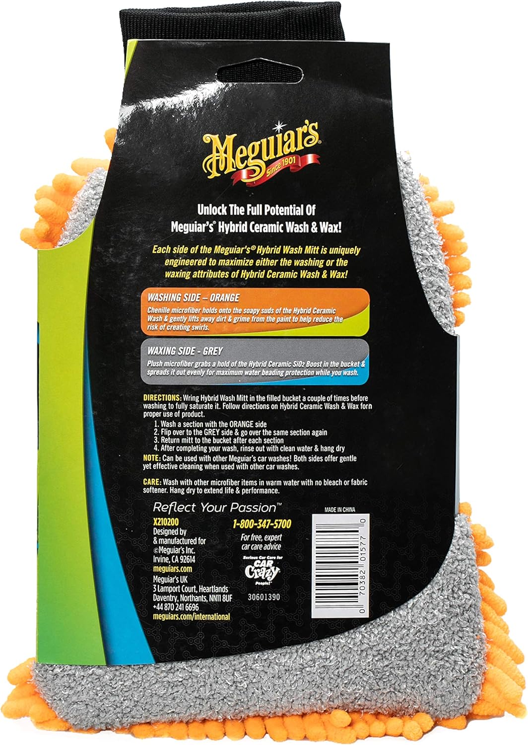 Hybrid Wash Mitt, 1 Mitt