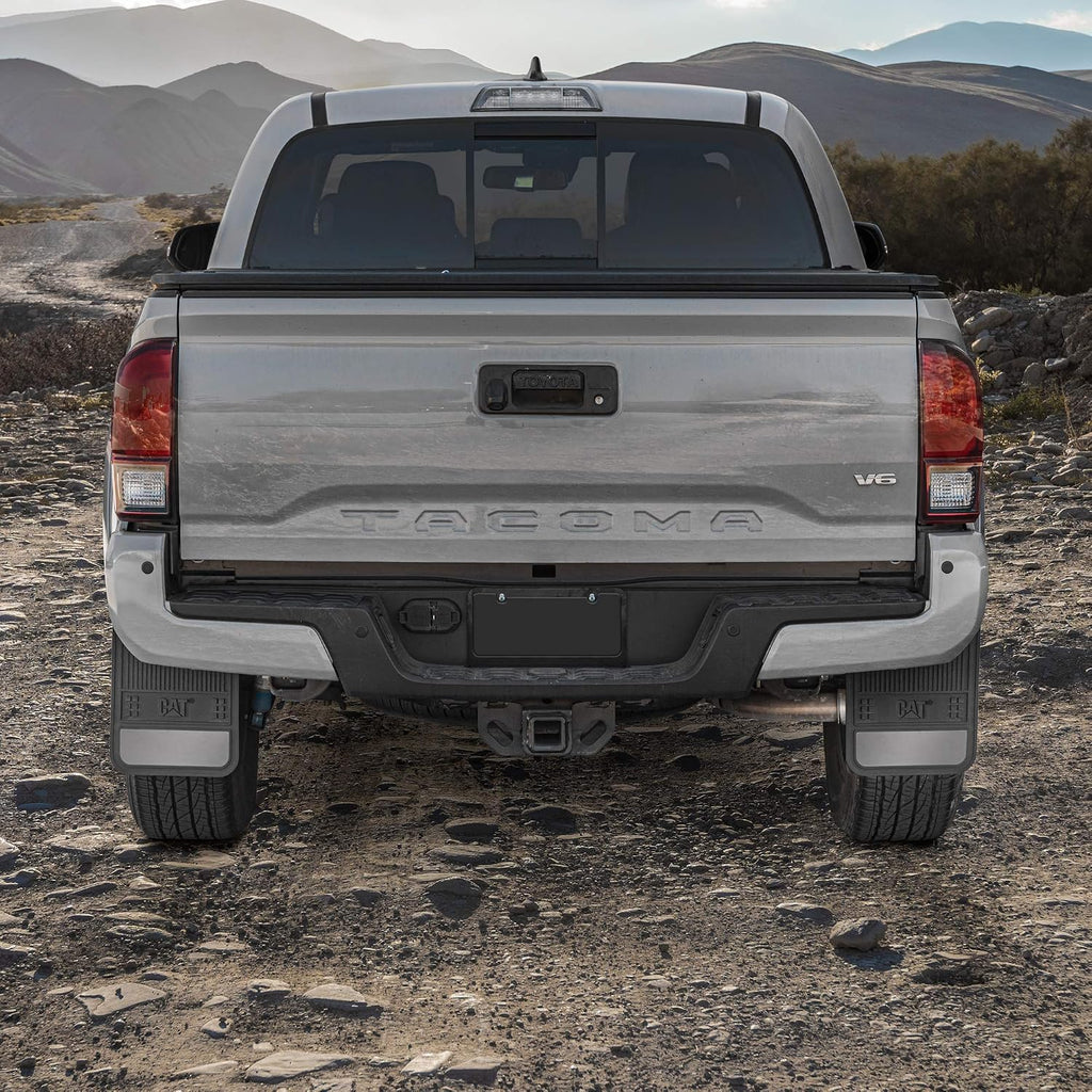 erpillar Heavy Duty Splash Guards Pro Mud Flaps Fenders - Ultra Tough Dirt/Slush Protection with Night Reflectors