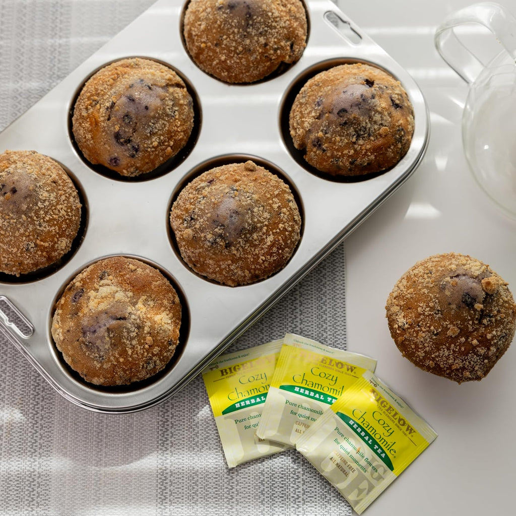 Stainless Steel Extra Large Muffin and Cupcake Pan, 6 Cup Jumbo Tin
