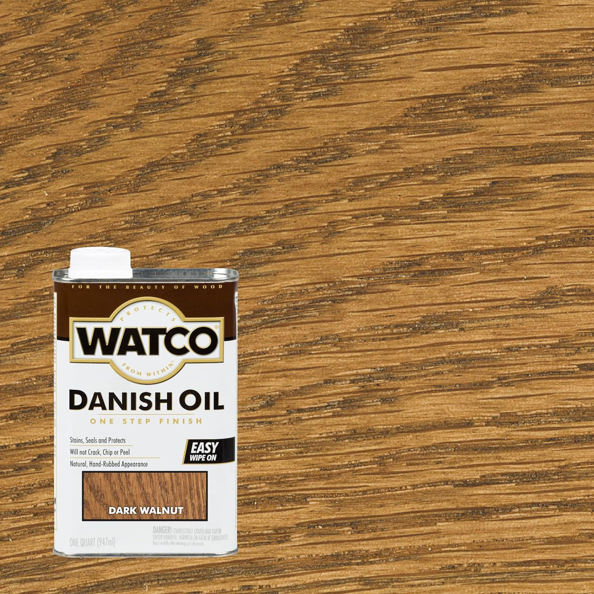Dark Walnut Danish Oil Wood Finish