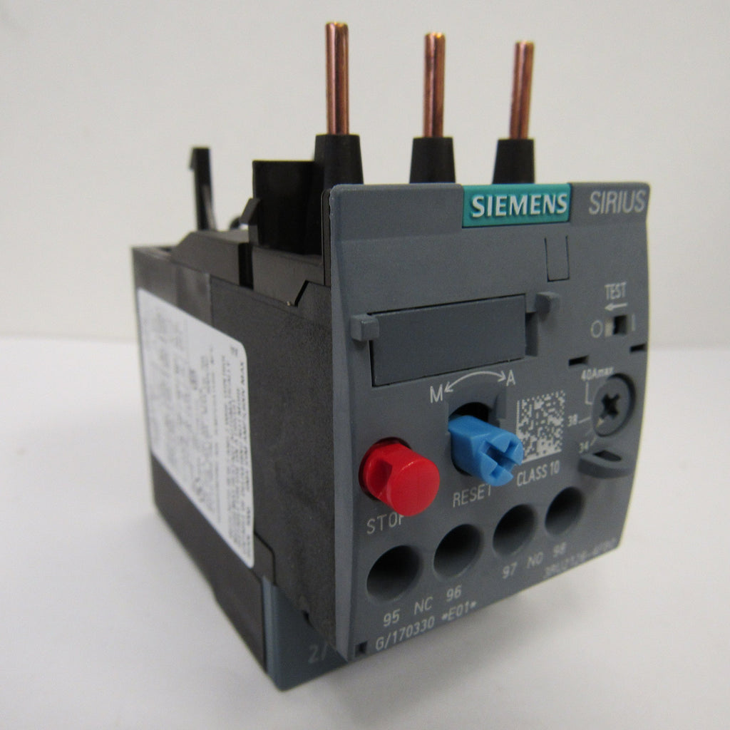 SIEMENS 3RU2126-4FB0 Overload Relay 34-40 AMP