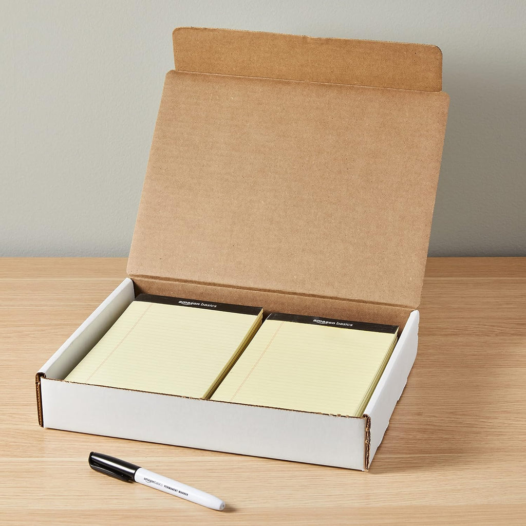 Sturdy Mailer Shipping Boxes, Corrugated Cardboard for Packing and Mailing, Tape-Free Assembly, 12" x 9" x 2.25"