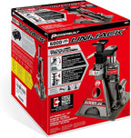 3 Ton, Bottle Jack and Jack Stands in One, 6000 Pound Capacity, All-in-One Car Lift, Heavy Duty Vehicle Unijack, Wide