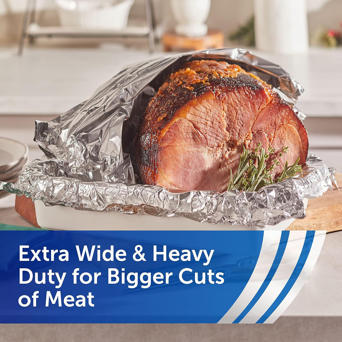 Wrap Heavy Duty Aluminum Foil, 18 Inch Width, 75 Square Feet