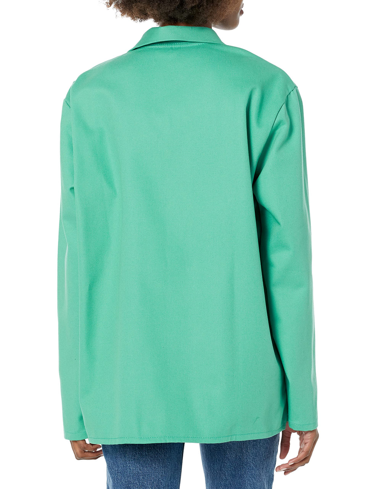 SparkGuard Flame Resistant Green Welding Jacket, 1 Jacket