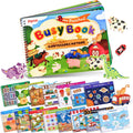 Preschool Busy Book for Toddlers 3-5, Learning Activities, Educational Sensory Toys, Autism Learning Material, Back