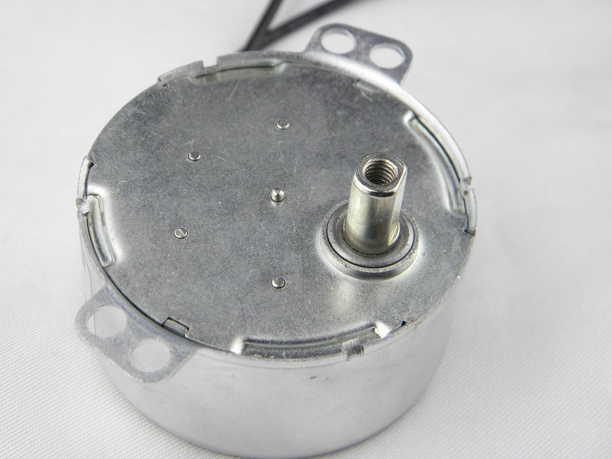 CHANCS Synchronous Synchron Motor TYD-50 12V AC 10-12RPM Flush Shaft 11mm Fixed Rotation CW Electric Motor