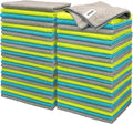 Microfiber Cleaning Cloth - Pack of 50, Microfiber Towels for Cars 16 x 12 in, Highly Absorbent Cleaning Rags