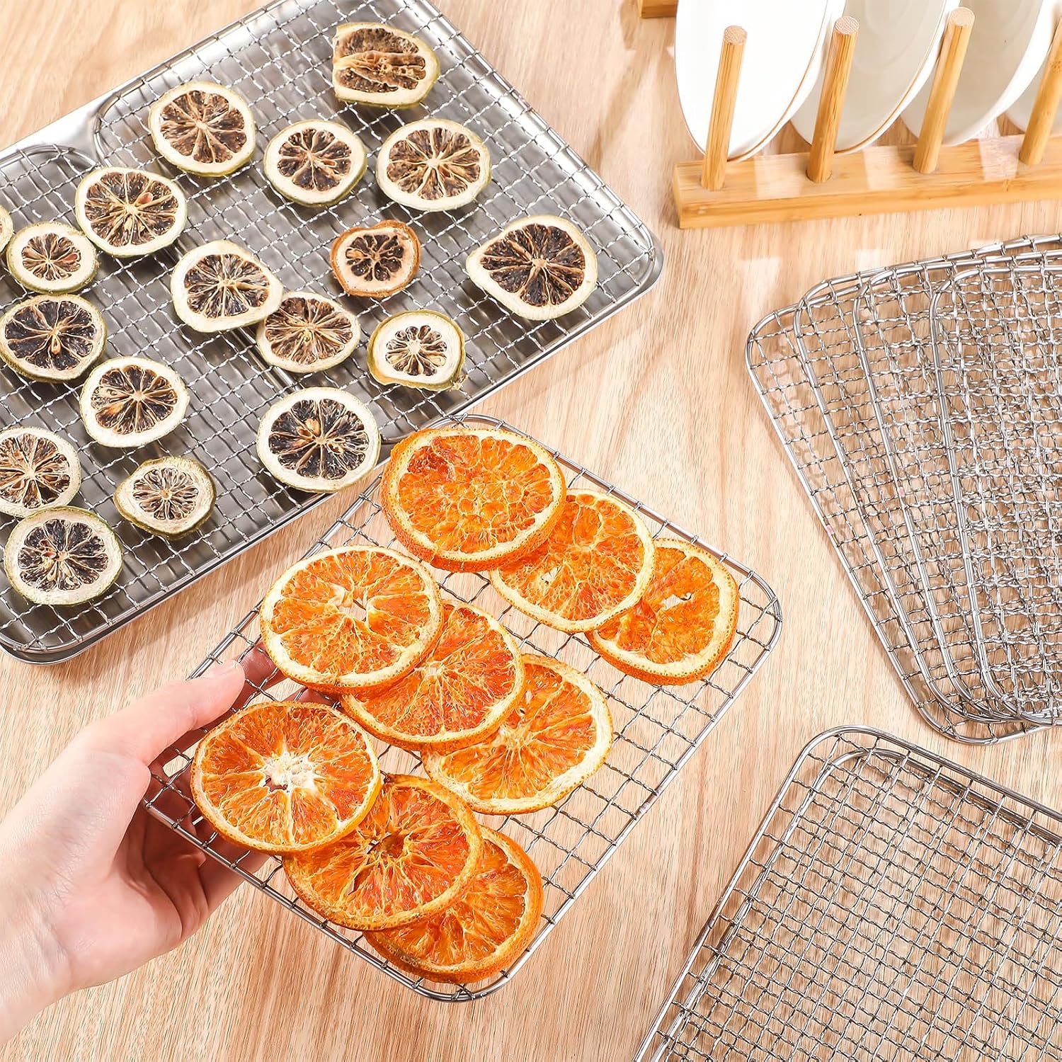 10 Pcs Wire Trays Compatible with Harvest Right Freeze Dryer 8x6"