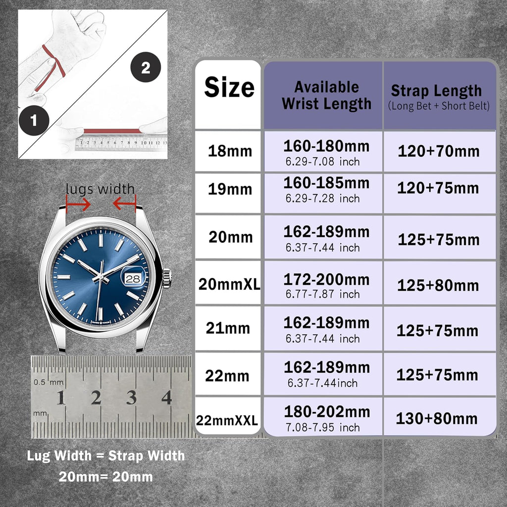 Italian Leather Watch Band Tuscany Natural Vegetable-Tanned Top Grain Genuine Leather Strap,18mm 19mm 20mm 21mm 22mm
