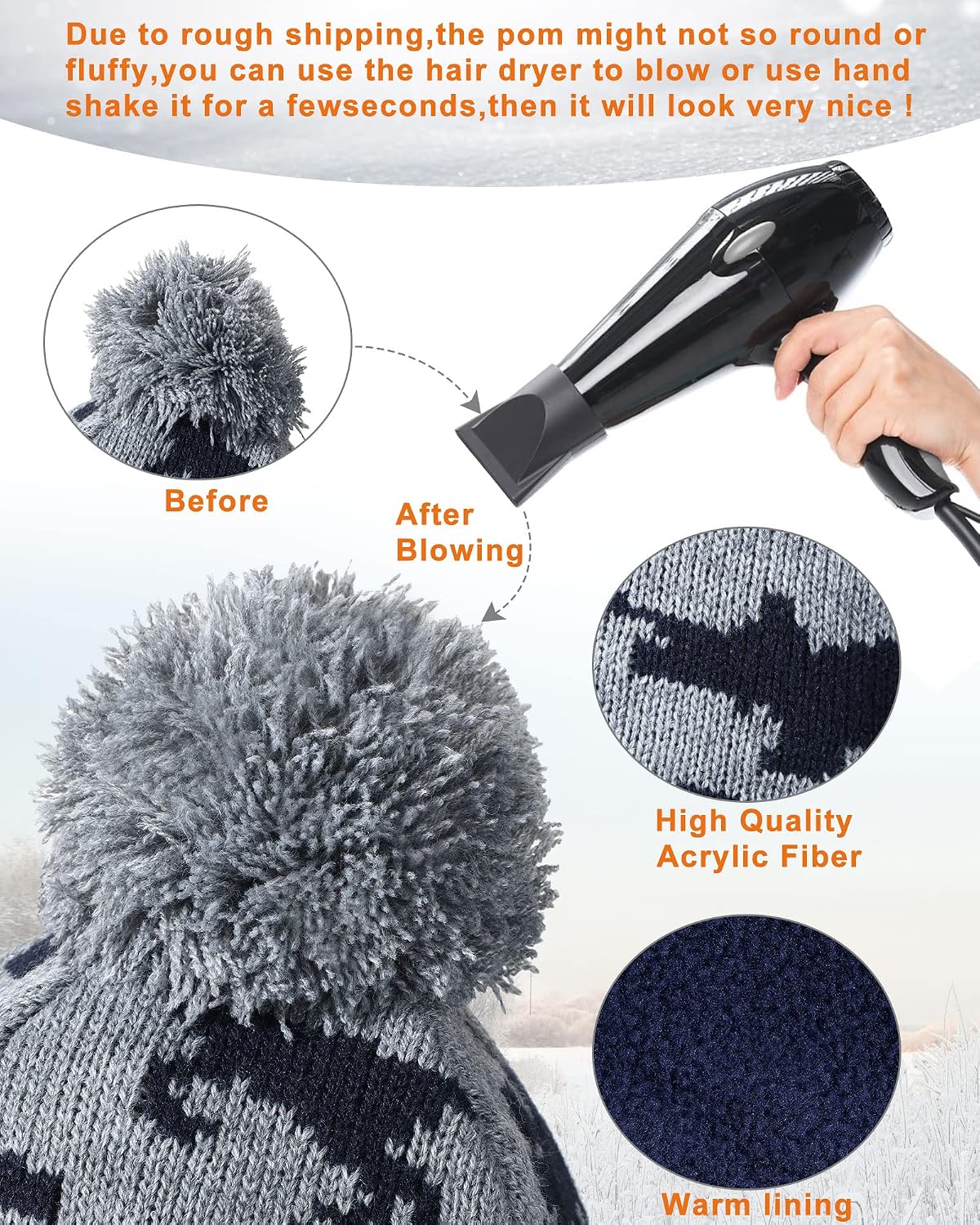 Winter Toddler Boys Hat Dinosaur Warm Mittens Scarf Set Pompom Baby Beanie Knitted Baby Hat Scarf Gloves Earflaps