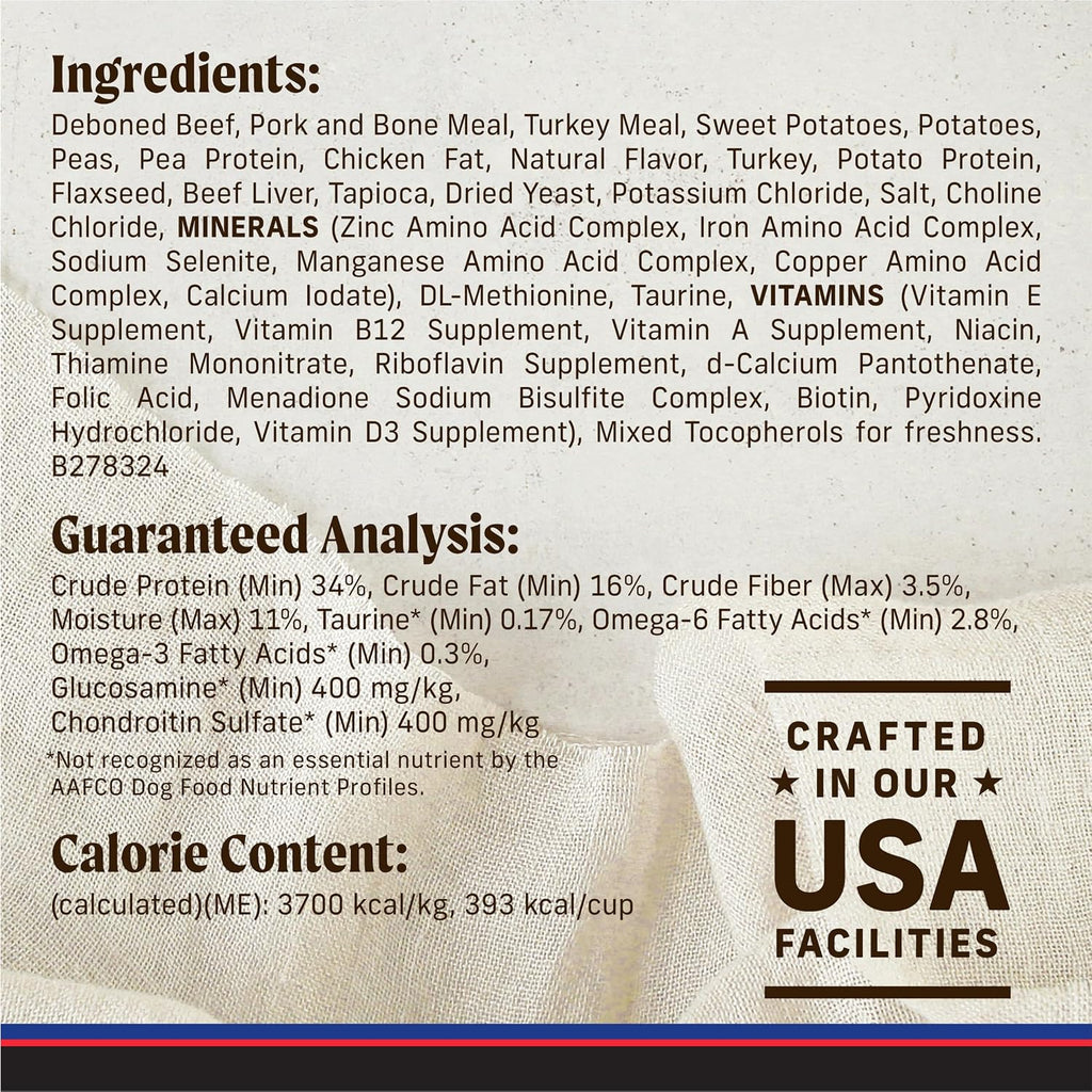 Backcountry Hero's Banquet Recipe Dry Dog, 4 lb Bag