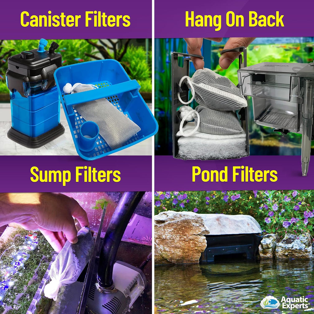 Premium Activated Carbon, Aquarium Carbon for Fish Tank Filter, Aquarium Filter Media, Granulated Charcoal for Fish