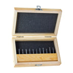 Drill America 11 Piece Carbide Burr Set, DUL Series