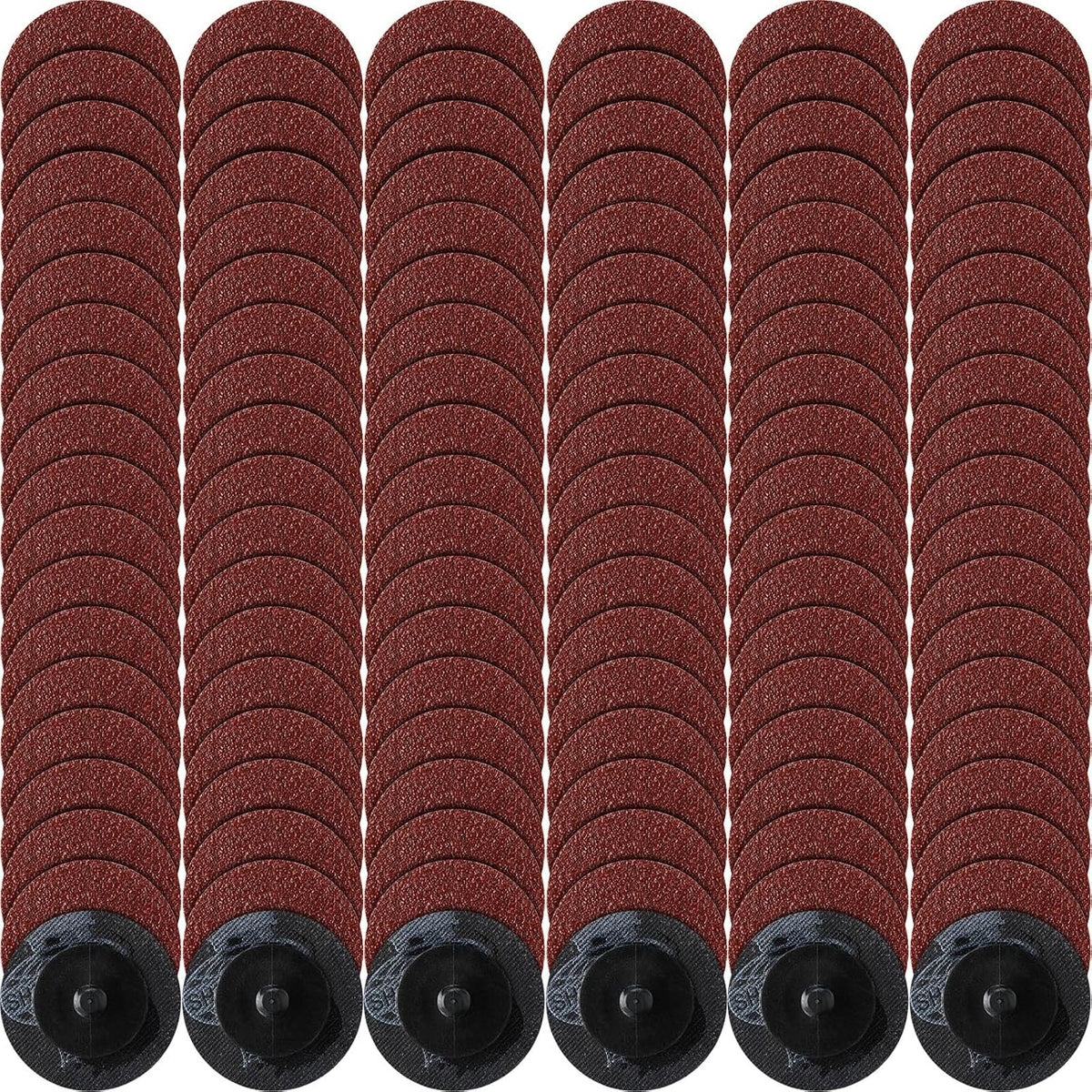 Newwiee 150 Pcs 2 Inch Sanding Discs 36 Grit, Fast Change Type