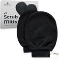 Deep Exfoliating Gloves Korean Scrub Mitt (2 Pack)