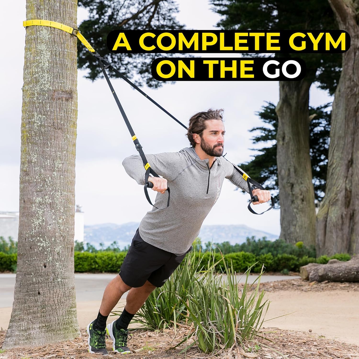 GO Suspension Trainer, At Home, Portable Gym Workout