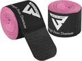 Boxing Hand Wraps, 180 Inches Inner Gloves with Thumb Loop | Elasticated Knuckle Protection for Martial Arts | Soft