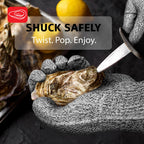 Cut Resistant Kitchen Gloves Level 5, Food Grade, 5 pairs, Size S