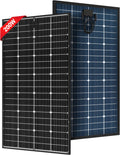 Bifacial 200 Watt Solar Panel, 16BB N-Type 200W 12V 25% High Efficiency 200W Solar Panels, Monocrystalline Solar