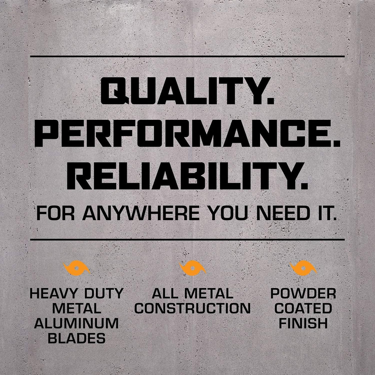 Hurricane Pro High-Velocity Oscillating Metal Stand Fan, 3 Speeds, 20in