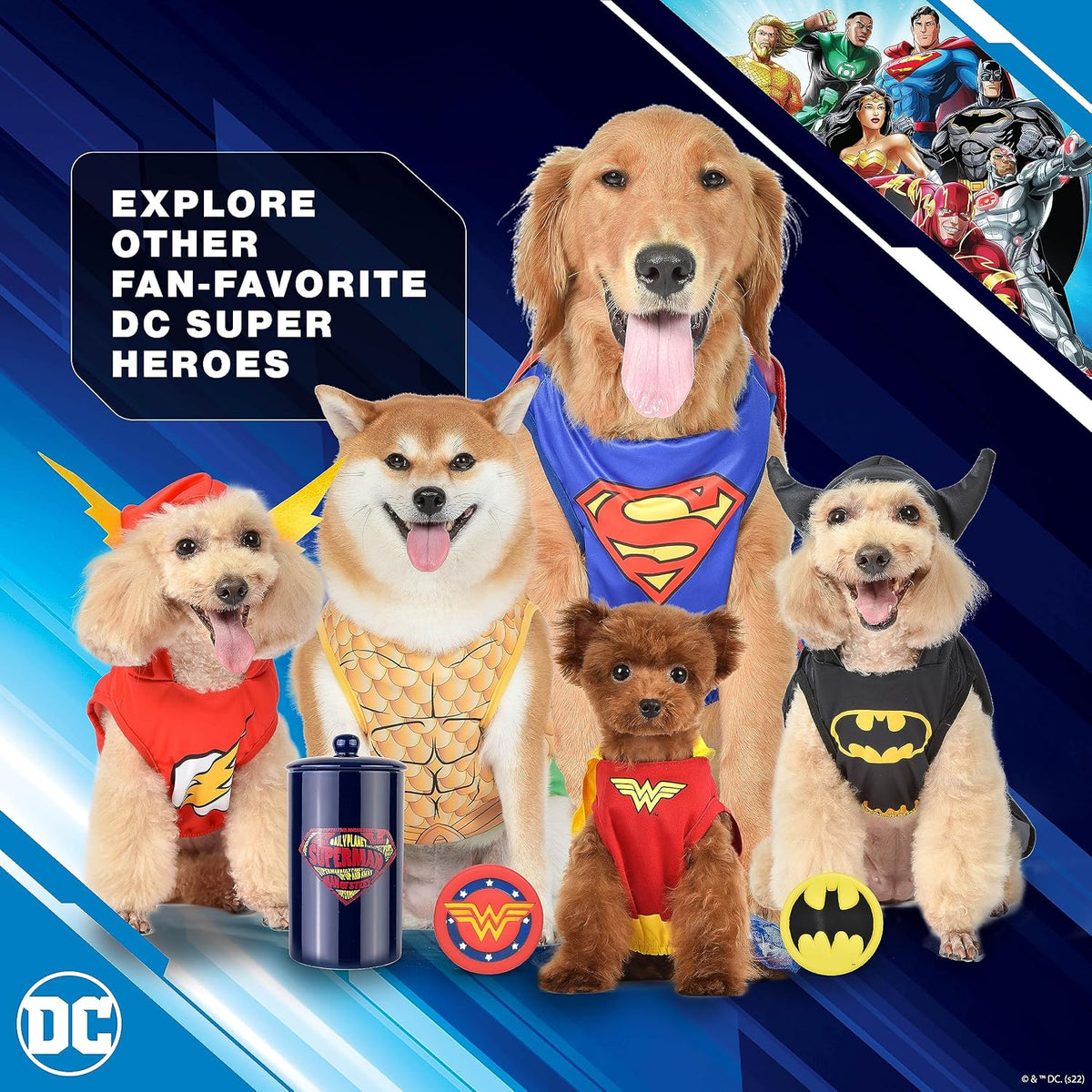 for Pets Batman Dog Costume, Small