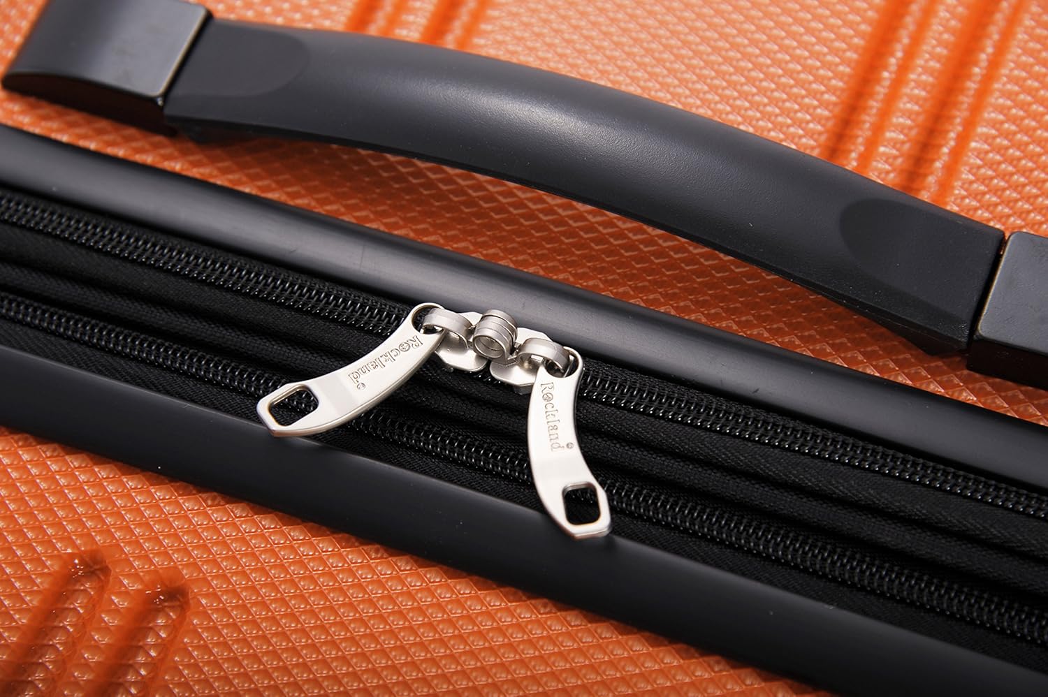 Melbourne Hardside 2 Piece Expandable Spinner Wheel Luggage Set, (20"/28"), Orange