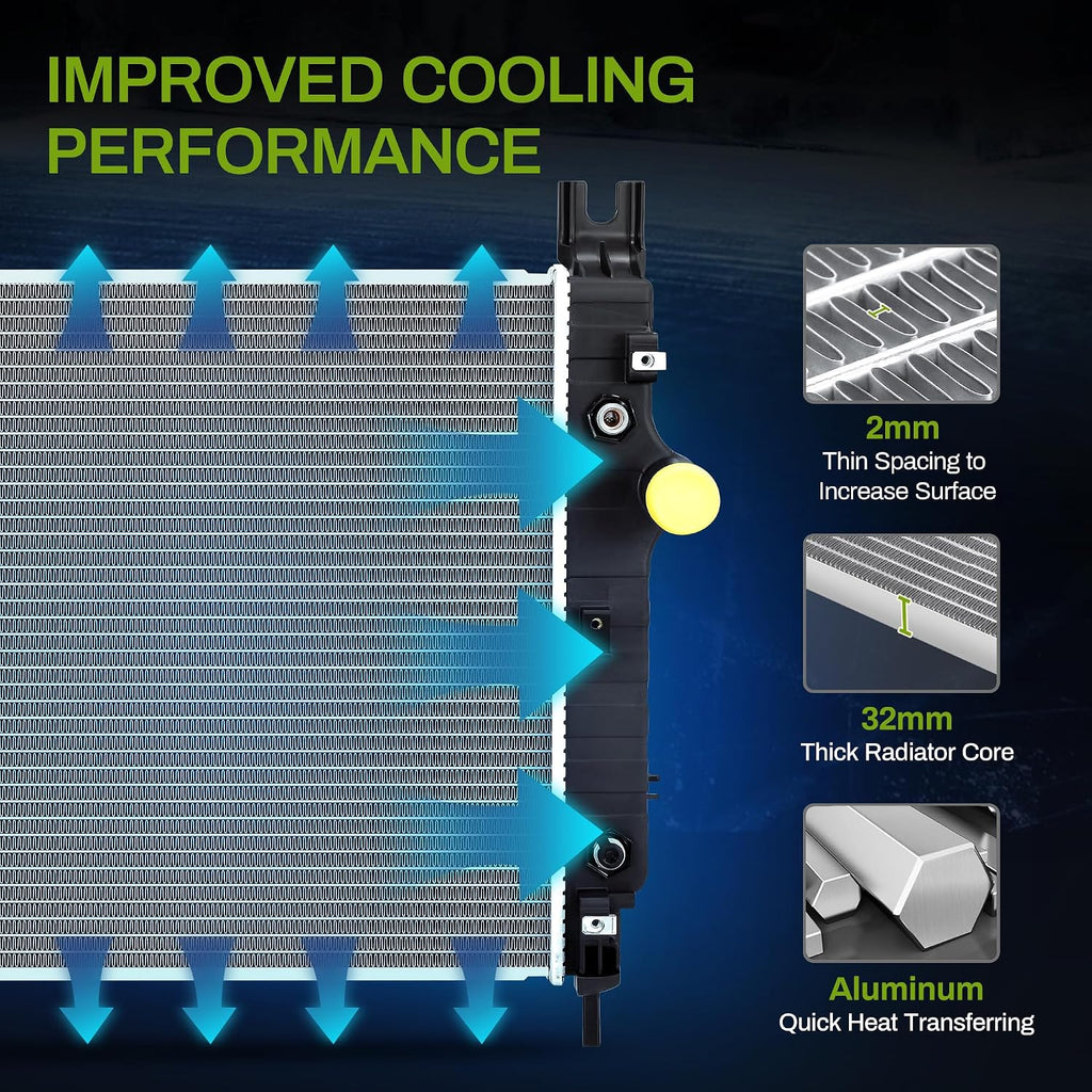 AUTOSAVER88 Radiator Compatible with 2006 Ford Explorer