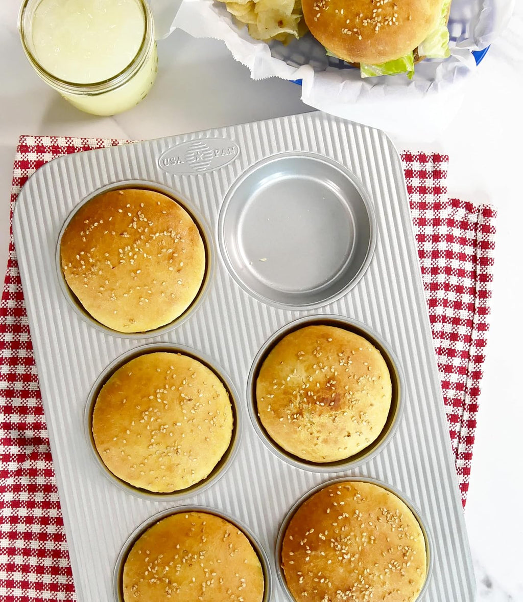 Bakeware Nonstick Mini Round Cake Pans, Aluminized Steel