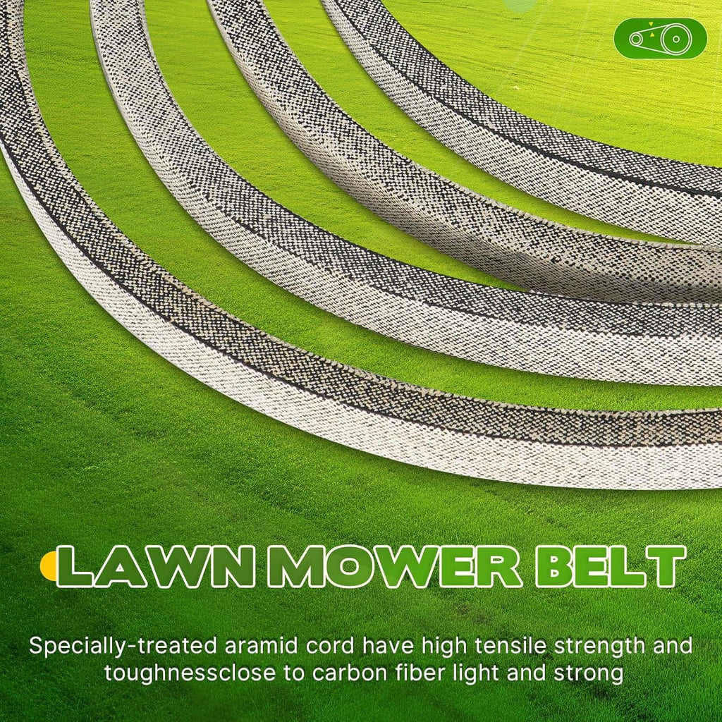 954-04083 136 x 5/8in Deck Belt for Cub Cadet Troy-Bilt 754-04083 GT1054 GTX1054 Husqvarna AYP 539109243 539105644 382064 382084 Exmark 126-0783 Scag 483243, Aramid Cord Belt