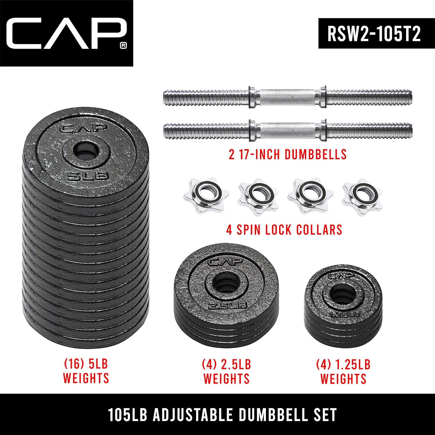Adjustable Dumbbell Weight Set | Multiple Options