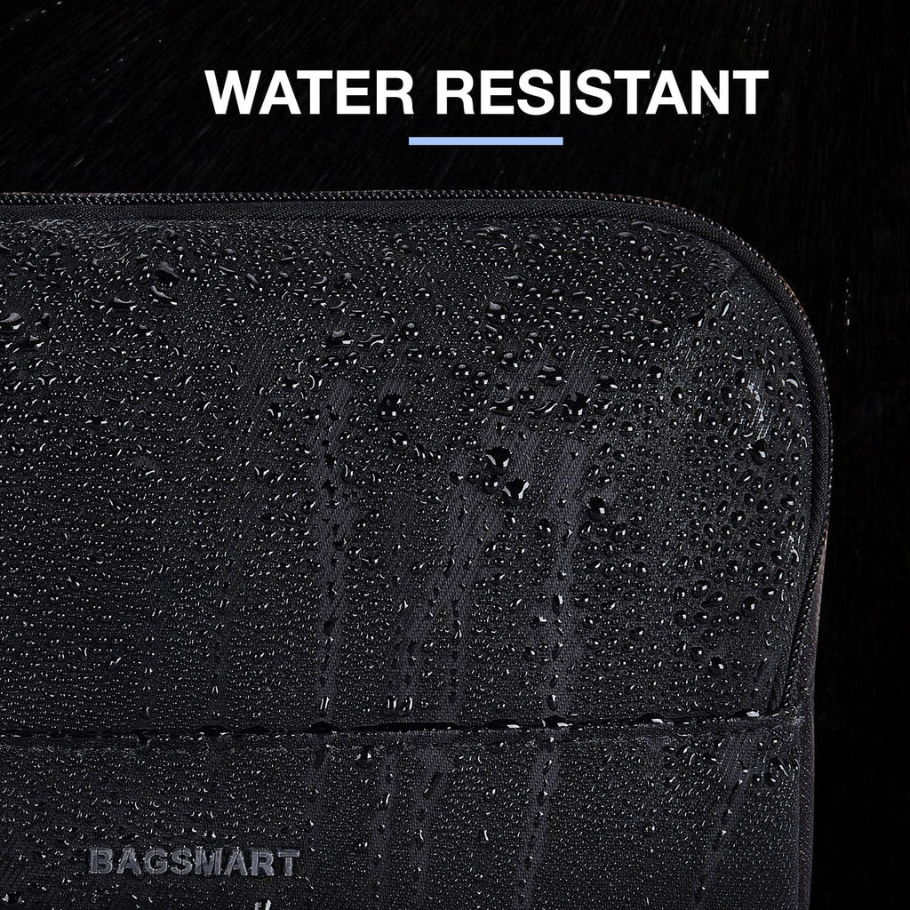 Travel Toiletry Bag for Men, Dopp Kit Water Resistant Shaving Bag for Toiletries Accessories, Black-Medium