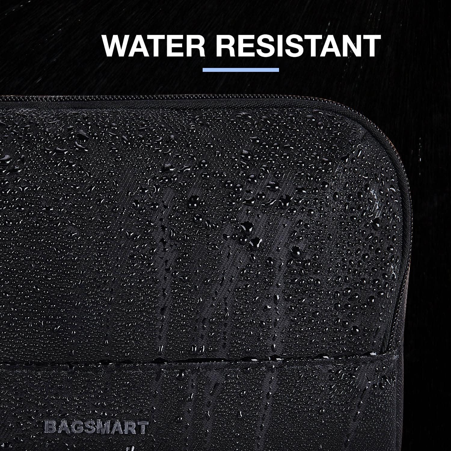 Travel Toiletry Bag for Men, Dopp Kit Water Resistant Shaving Bag for Toiletries Accessories, Black-Medium