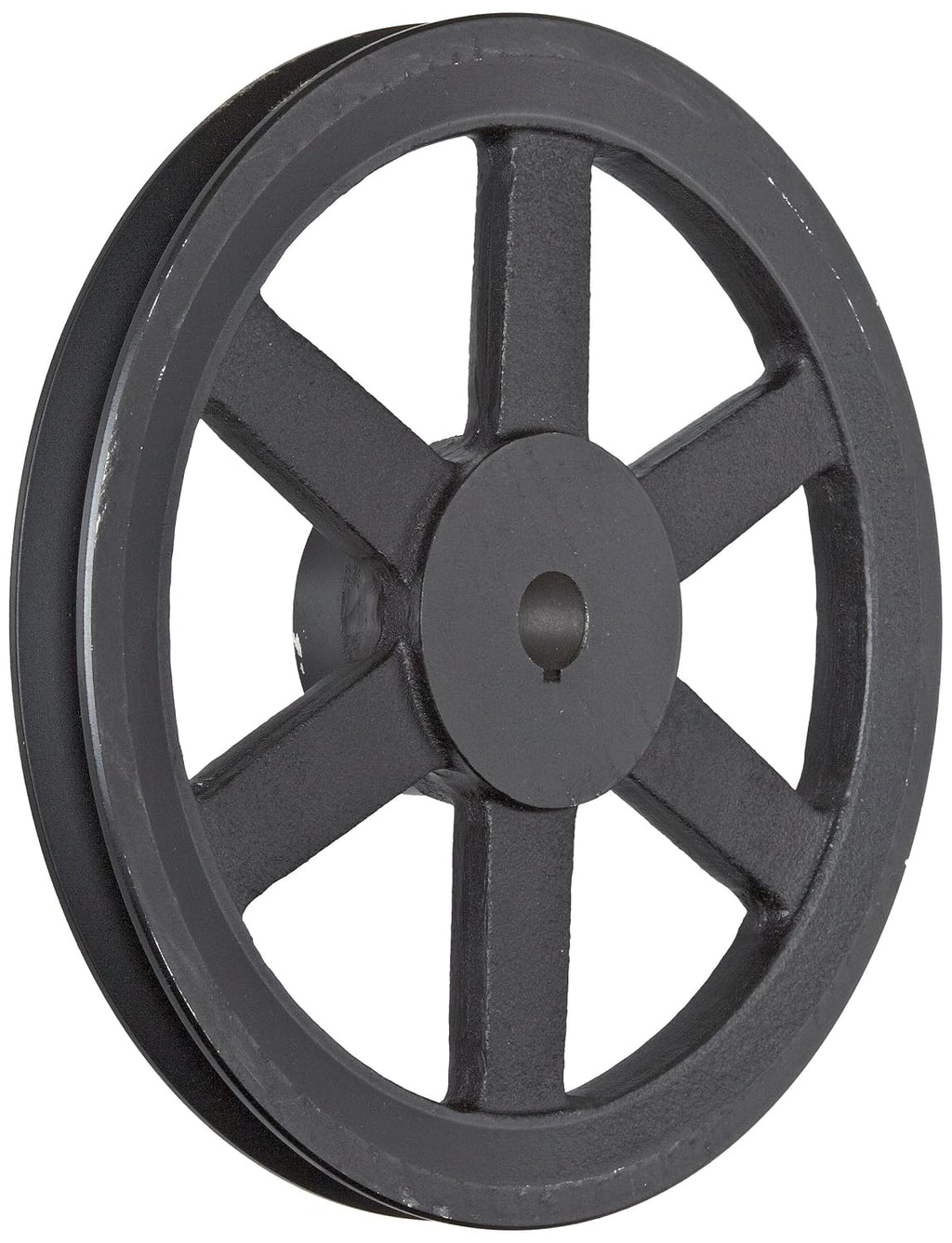 Martin BK90 1 3/8 FHP Sheave BS, 4L/5L or B Belt Section, 1 Groove, 1-3/8" Bore, Class 30 Gray Cast Iron, 8.75" OD, 2835 max RPM, 8 Datum/8.4 Datum