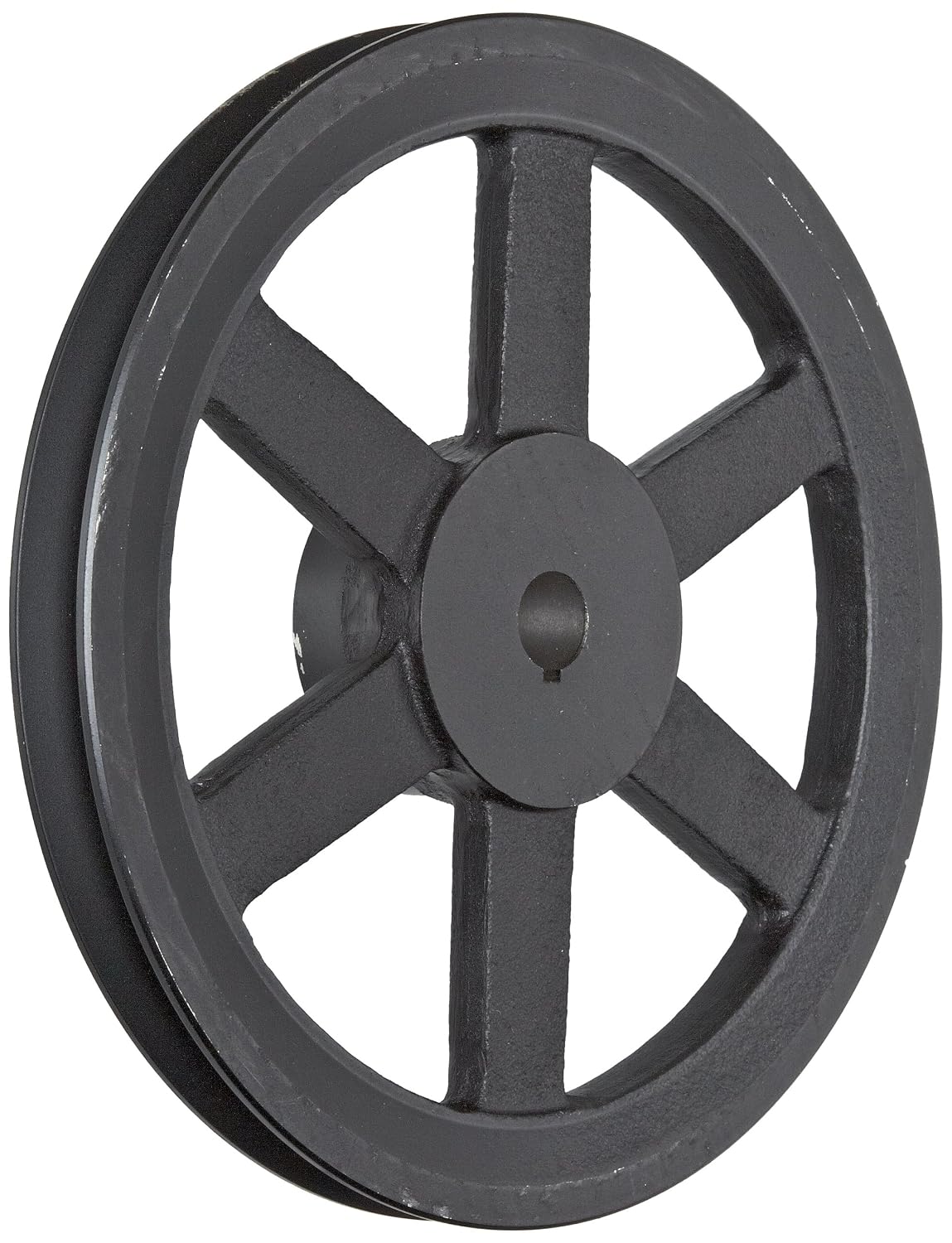 Martin BK70 1 3/16 FHP Sheave BS, 4L/5L or B Belt Section, 1 Groove, 1-1/5" Bore, Class 30 Gray Cast Iron, 6.75" OD, 3675 max RPM, 6 Datum/6.4 Datum