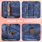 Diaper Bag Backpack with Portable Changing Pad,Baby Essentials