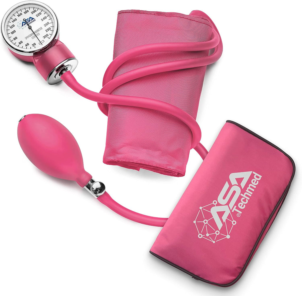 Manual Blood Pressure Monitor - Aneroid Sphygmomanometer for Nurses, Universal Standard Blood Pressure Cuff, Nurse